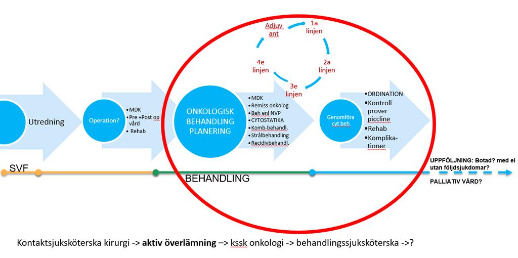 Samverkan i onkologisk vård - utvecklingsspår Kan fler former för samverkan mellan onkologiska behandlingsenheter, slutenvård, primärvård och palliativ vård utvecklas?