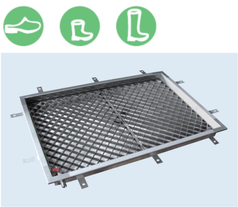 IP 65 Vertikala borstar Storlek L x B x H 551401 Vändkors, sensorkontroll 700x500x900 16,5 551402 Vändkors med tvållösning alt