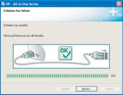 A2 Anslut USB-kabeln Windows-användare: a Du kan behöva vänta i flera minuter innan du uppmanas att ansluta USB-kabeln.