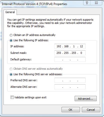 Om den stationära/bärbara datorn kommer från ett annat nätverk antecknar du den aktuella IP-adressen och övriga