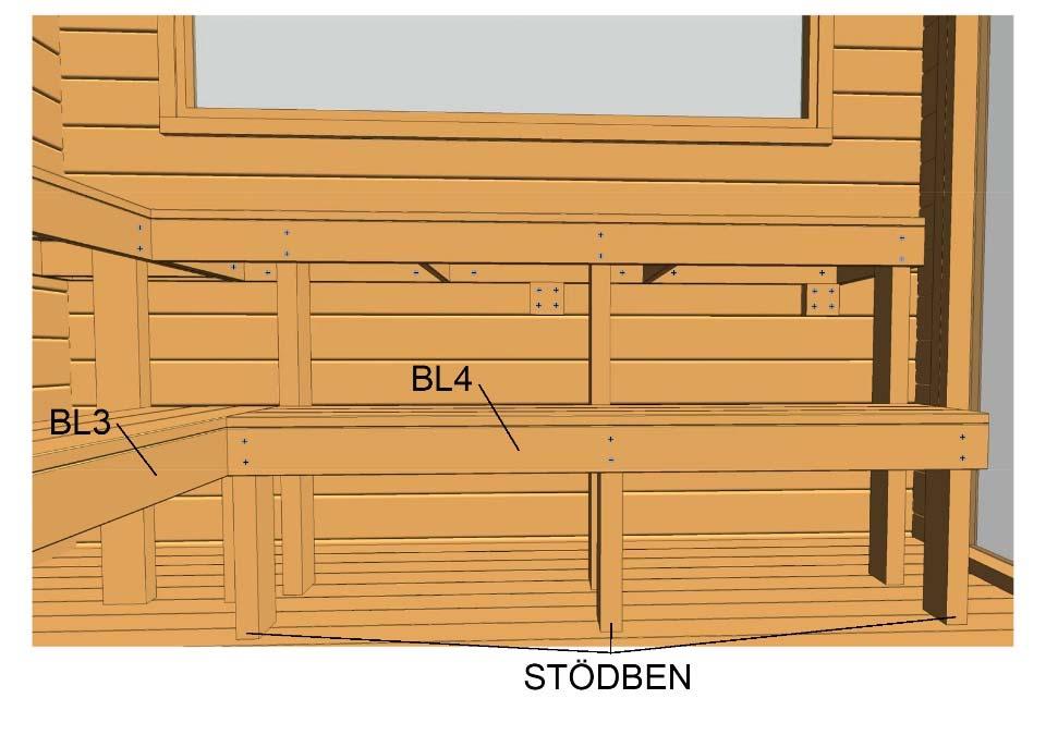 Kapa till stödbenen till BL4.