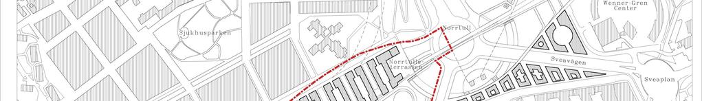 Genom det nya området stärks den centrala stadskärnan, när den får växa ut över den traditionella innerstadens gränser och förenas med stadsbebyggelsen närmast utanför.