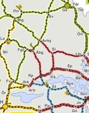 Ursprunglig idé Nyckeltal för tillgänglighet Viss transportmix alltid möjlig att producera