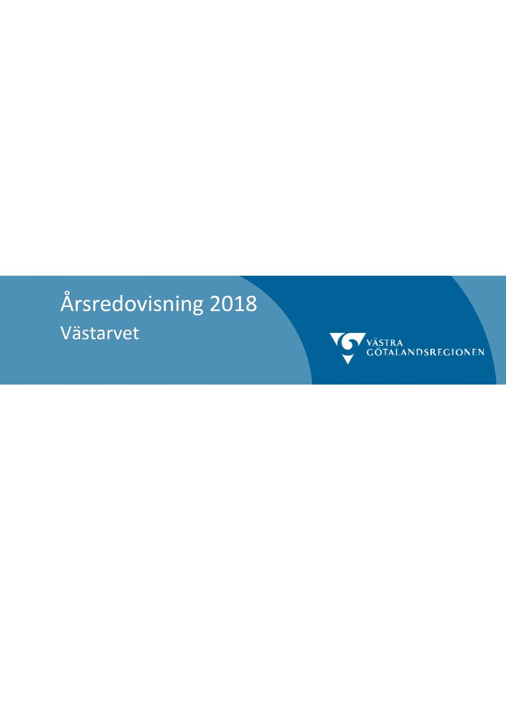 Årsredovisning 2018 Västarvet