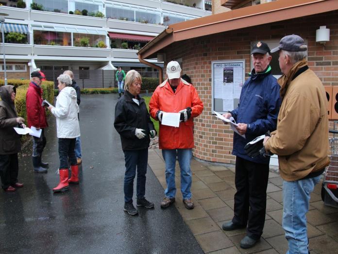 Med 70 personer anmälda tycker jag att det ändå är fantastiskt, att så många ställer upp och verkligen kommer trots det dåliga vädret.