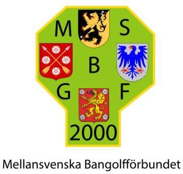 Minnesanteckningar från Klubbträff Mellansvenska Bangolfförbundet 2018-10-06 Plats: MunktellArenan, Eskilstuna plus deltagare som anslöt via GoToMeeting Närvarande Christian Eriksson MSBGF (CE)