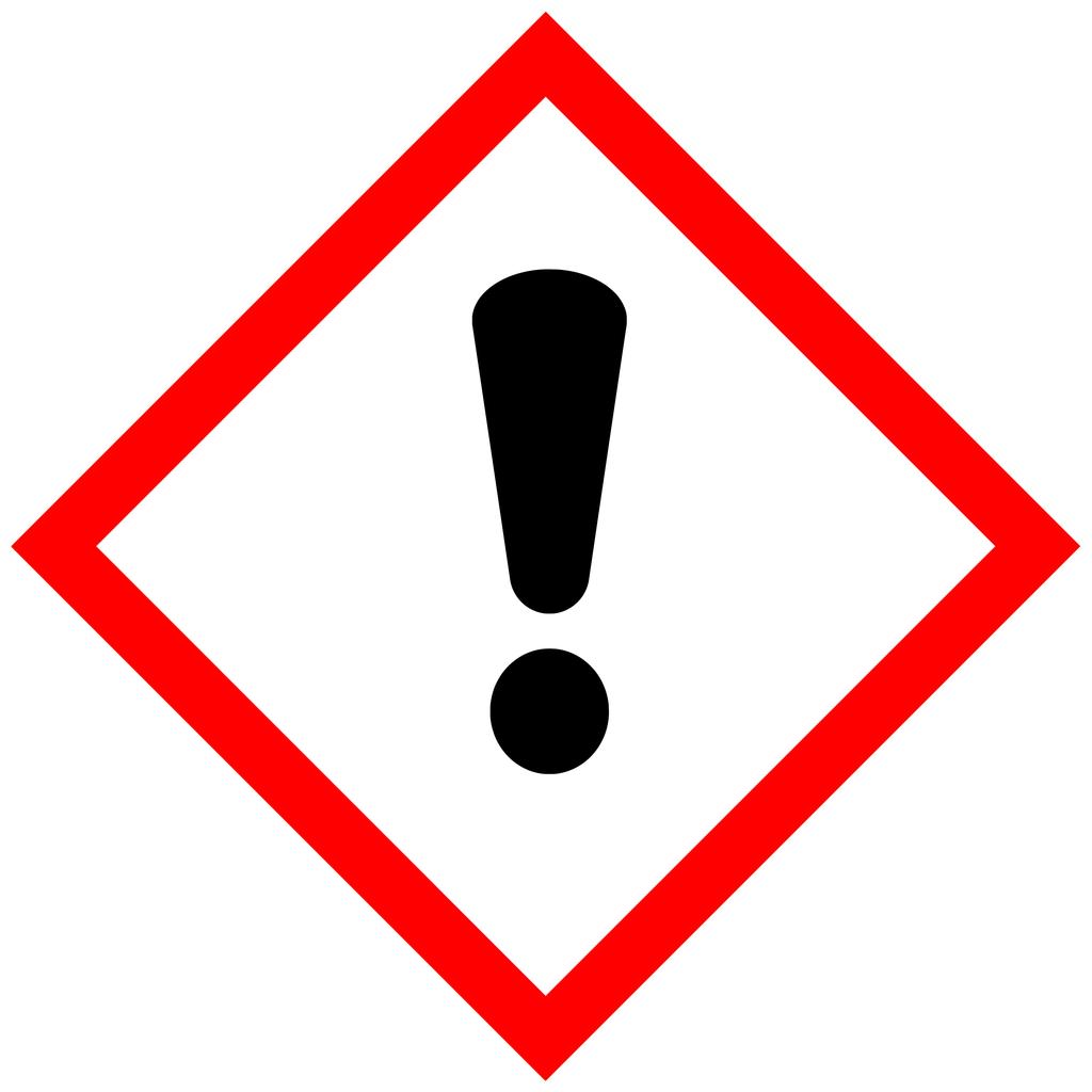 Köksfix spray - Version 1 Sida 2 av 10 Faropiktogram (CLP) Signalord Faroangivelser Skyddsangivelser Varning H319 Orsakar allvarlig ögonirritation. P102 Förvaras oåtkomligt för barn.