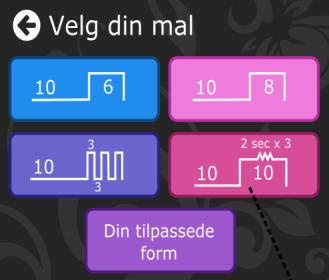 Genom att trycka på verktygssymbolen, kan du ändra inställningar som volym, automatisk/manuell tröskelinställning, tröskelvärde (för exempel ljudsignal över eller under tröskelvärde) och