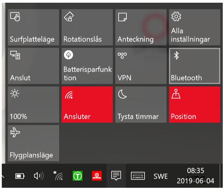 KONTROLL AV DSRC I SMARTA FÄRDSKRIVARE 2(16) 1. Koppla upp DSRC-testenhet till Optimo 1.1. Starta Optimo. 1.2. Anslut Blåtandsadapter till Optimo1 (endast för Optimo1).