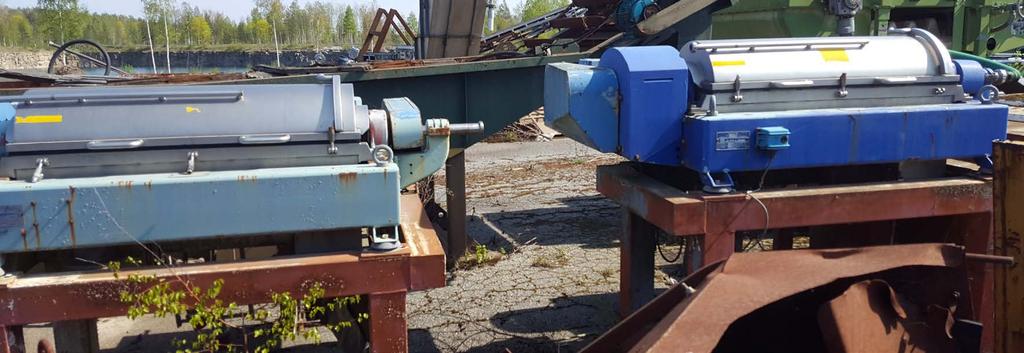 Dekantercentrifuger Dekantercentrifuger Alfa Laval, Max vridmom.