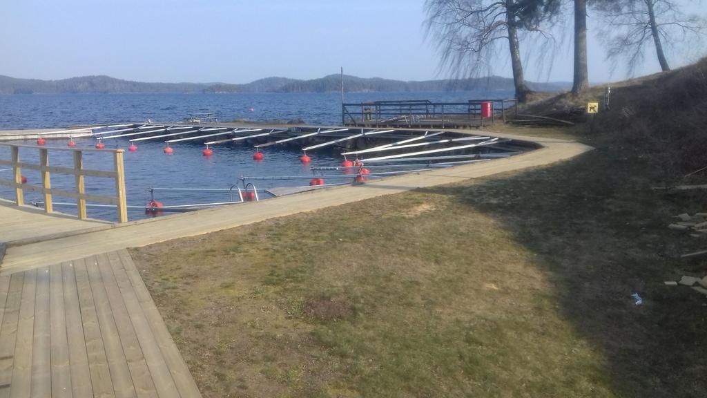 Hamnen Gångstråken runt den södra delen av hamnen har bytts.