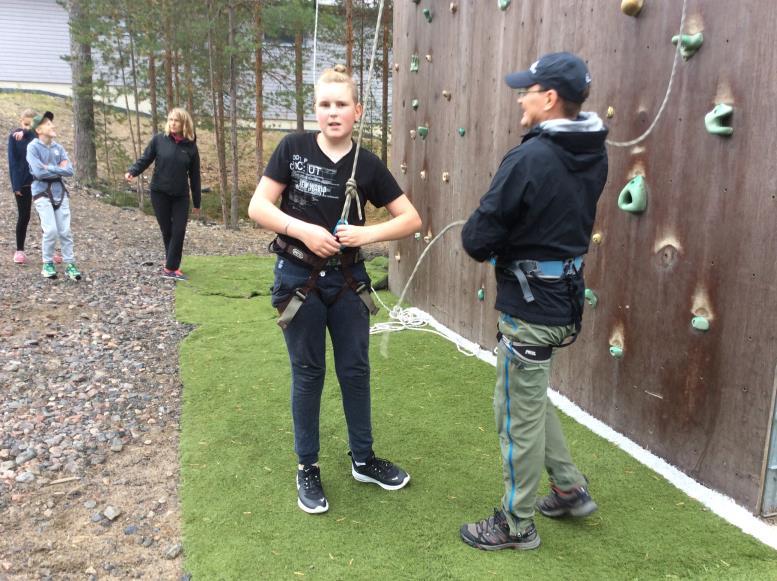 Lägerskola i Piispala, Yttermark skola Piispalaresan var rolig förutom bussen.