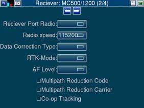 Uppdateringsfrekv. = Antal ggr/sek GeoROG-GPS kommunicerar. Solution Threshold = Lösning (Fix) Höjdmaskning = Avskärmningsvinkel (Inga satellitsignaler tas emot under denna vinkel).