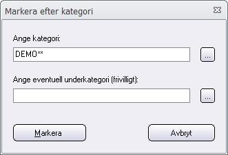 133 SamLogic MultiMailer - Hjälp Skriver du in exempelvis DEMO* kommer såväl DEMO som DEMO-SWE att markeras. Och skriver du in DEMO** kommer exempelvis DEMO, DEMO-SWE och SWE-DEMO att markeras.