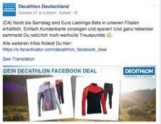 Kunde besucht Filiale