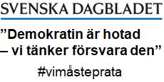 Krönika: Vi måste prata om demokratin Demokratisera demokratin Medskapande Komplexa samhällsfrågor kräver en mer jämlik delaktighet för att kunna påverka vad som skall göras, varför, på vilket sätt