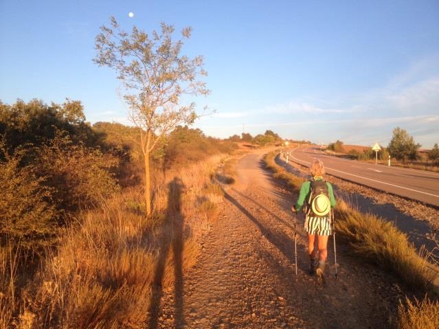 Camino Francés, Logroño Burgos, 6 nätter 3(6) Belorado är känd för sin moderna läderindustri med rötter från romartiden. Sammanlagd höjdmeter, stigning: 470 m, sänkning: 318 m.