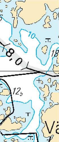 kortutdrag inte i sjökortets skala / Image for reference, chart etracts not to scale of