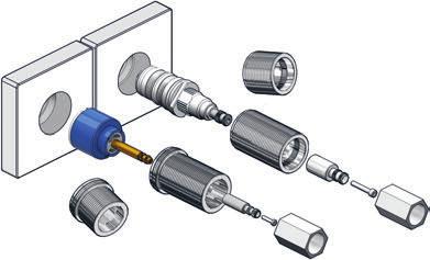 VO 500, 500V VO 500N, 500NV, 500F, 500FV VO 500T, 500TV, 500R, 500RV VO 500, 500V Extension Verlängerung mm M5