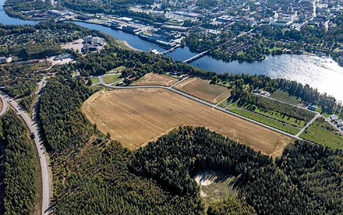 denna jordbruks mark, som ligger inom stadens nuvarande yttergränser, än att ta i anspråk större sammanhängande områden med jordbruksmark och med ökat transportberoende i utkanten av staden.