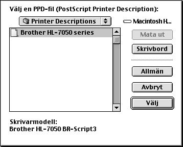 .. Installera skrivaren 0 Klicka på Byt.