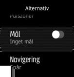 Efter att du har slutat att registrera så tillfrågas du hur du kände dig. Du kan svara på frågan eller hoppa över den (se 4.14. Känsla).