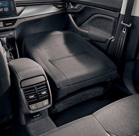 Simply Clever 28 DEN SMARTA BILEN SCALA är utrustad med Simply Clever-detaljer som kan hantera vardagens behov.