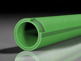 Faser lager green pipe Green pipe Faser kompositrör PN20/PN10 Miljövänliga kompositrör för kallt och varmt tappvatten. Art.nr. Dimension mm RSK-nr.