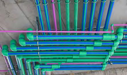 Rörklammeravstånd Klammeravstånd för Green pipe, Blue pipe och Red pipe Klamringstabell för fastställande av avstånd mellan rörklammer.