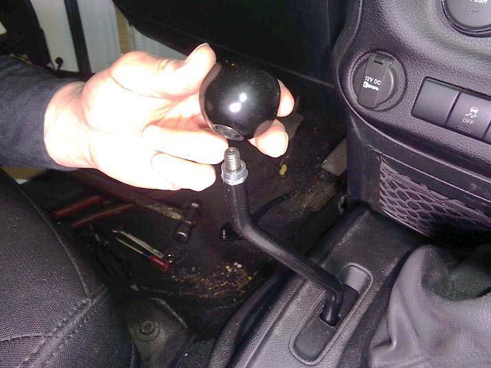 Congratulations, the installation of your B&M Transfer Case Shift Handle is now complete!