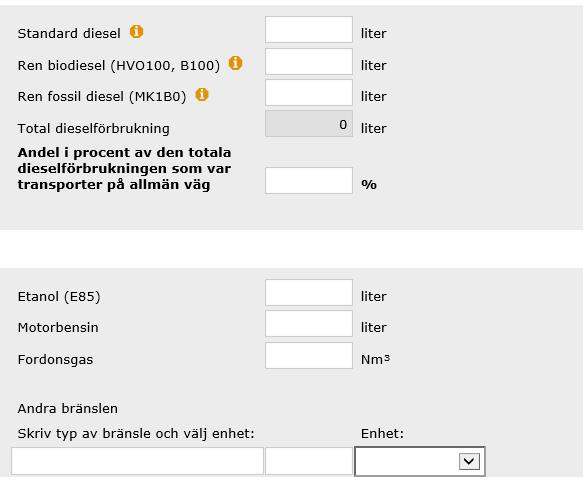 4/7 Fråga 2 Hur stor var den totala förbrukningen av drivmedel för jordbrukets egna fordon och maskiner under 2018?