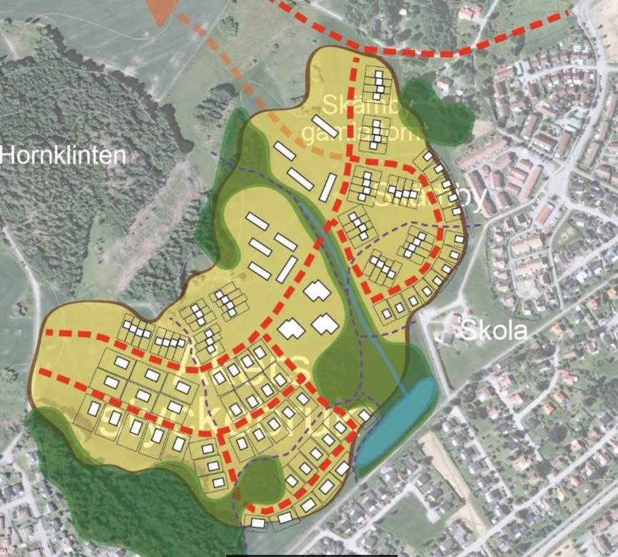 5/11 1.2. Projektmål Exploateringsprojektets mål är att utveckla ett nytt bostadsområde med följande projektmål: Önskvärd exploatering ca 190 bostäder. Projektet ska gå med vinst i nivå med budget.