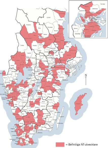 uppgift att sprida kunskap och handleda kollegor. Skolverkets kriterier för NT-utvecklare utgick delvis från Skolverkets föreskrifter om kompetensprofiler för utnämning till lektor 3.