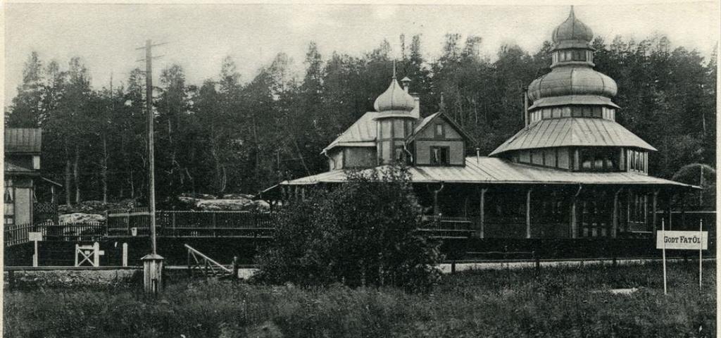 SALTSJÖBANAN ÖVERGRIPANDE HISTORIK Stockholms tre förnämsta förstäder, Saltsjöbaden, Djursholm och Lidingö, fick tågförbindelser med innerstaden omkring sekelskiftet 1900.