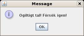 Exempel: Inläsningskontroll class InspectInput { static void main (String[] arg) { import javax.swing.joptionpane; int number; class InspectInput { do { String inputstatic = JOptionPane.