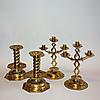 1900-talets början. Höjd 33 och 26 cm. Slutpris: 450 SEK 44 FONOGRAF. The Grammophone. Omkring år 1900. Längd 29,5 cm.