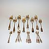 75 SKEDAR, 18 st, silver, 703 g.