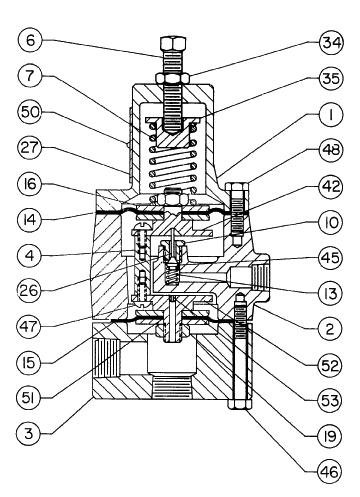 30A6330 32A2068 TYP 61H PILOT DETALJ AV TILLBEHÖRET Justerskruv TILLBEHÖR