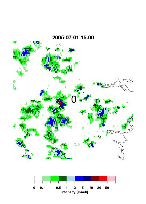 Olika typer av skyfall Cumulonimbus