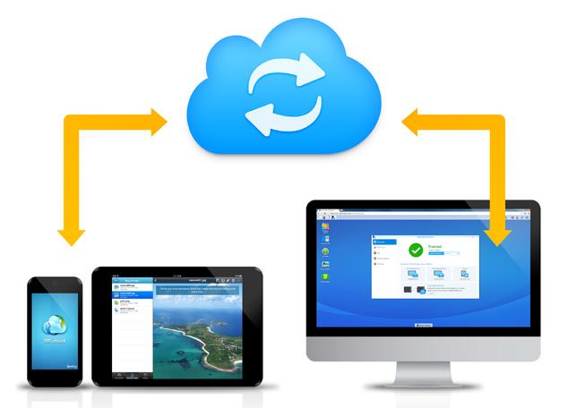 Tillgänglig när som helst och var som helst Synology tillhandahåller mobila applikationer så att du kan ha glädje av ditt multimediabibliotek när som helst och var som helst.