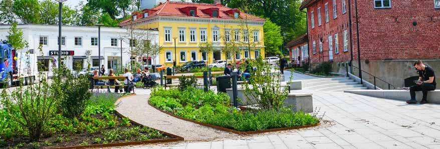 Kommunens vision är att omvandla områden längs med Bäveån så att dessa blir mer tillgängliga med ny stadsbebyggelse, promenadstråk och grönområden.