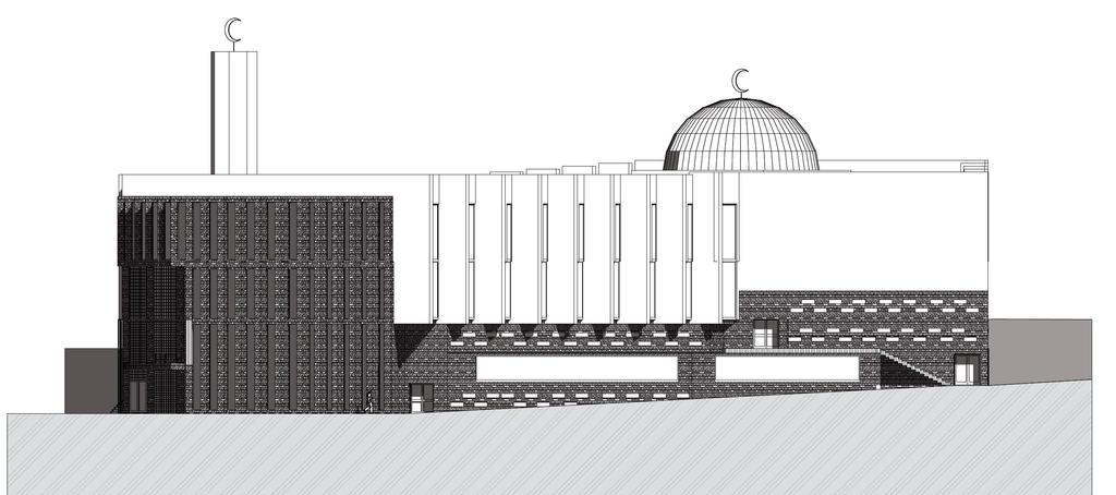 5 (8) S-Dp 2010-09386-54 innebär att moskébyggnaden, i form och gestaltning,