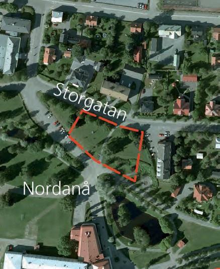 Nordanåområdet, Bonnstan och bort mot Rovön.