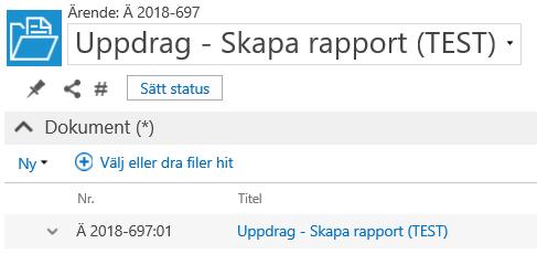 Nu återstår endast att avsluta ärendet som handläggare.