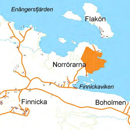 Inom redovisade områden vid Långvinds Bruk, Finnicka, Fönebo,
