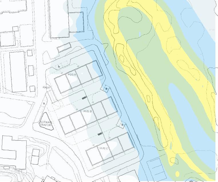 DP Lysevägen Göteborg Bullerutredning Kund: AB Lejonstaden BILAGA 2.A Tisdagar, torsdagar (kl.