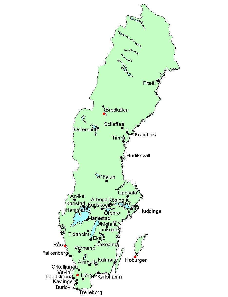 RAPPORT Luftkvaliteten i Sverige sommaren 2006 och vintern 20 Resultat från mätningar inom URBAN-projektet B 1744 September 2007 Box 21060, SE-100 31 Stockholm Box 5302, SE-400