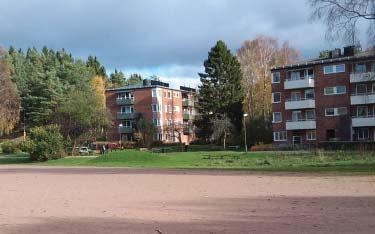 flacka terrängen. En småskalighet i byggnader och träd eftersträvas.