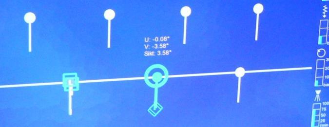 Svårigheten uppstår främst vid borrning av sulhål då bommarna måste vändas upp och ner och man måste förlita sig helt på riggens positioneringssystem.