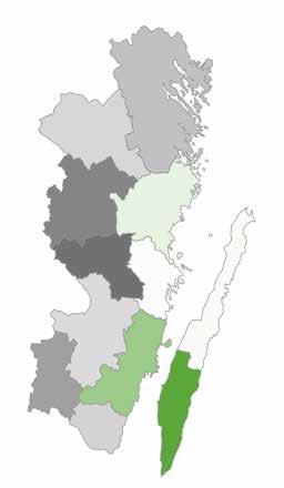 Kalmar och Mörbylånga kommuner har haft en kraftig befolkningsökning, medans Oskarshamns kommun har ökat med ca 8 % eller ca 2000 invånare.
